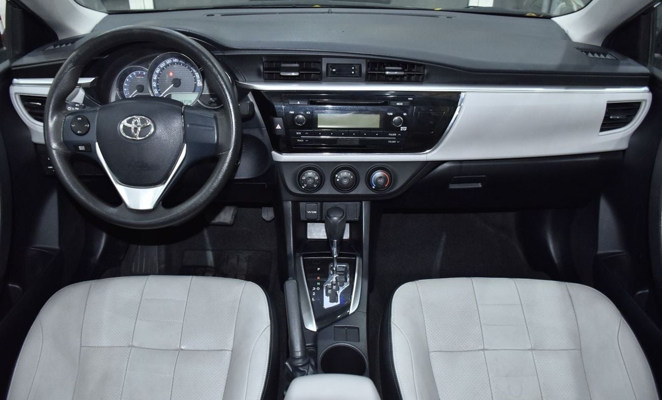 Toyota Corolla EXCELLENT DEAL for our Toyota Corolla 1.6L ( 2014 Model ) in Grey Color GCC Specs