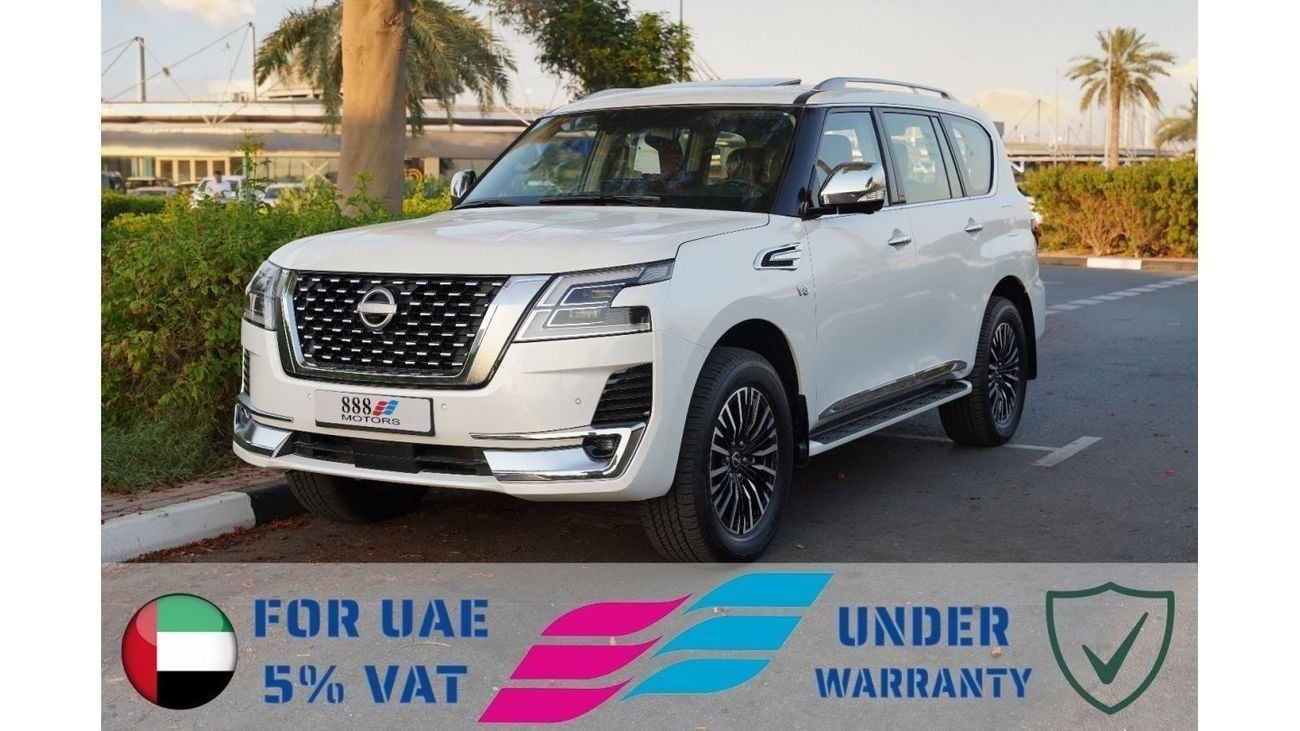 نيسان أرمادا 2024 NISSAN PATROL Y62 VK56 PLATINUM 5.6L GCC 4WD 0Km