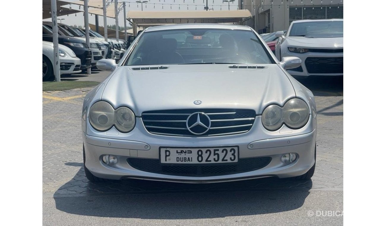 مرسيدس بنز SL 500 موديل 2006 خليجي 8 سلندر ماشية 184000km