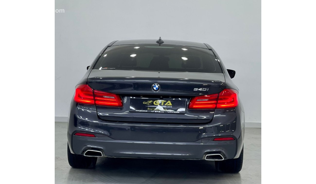 بي أم دبليو 540 2018 BMW 540i M-Kit, BMW Warranty 2023, BMW Service Contract 2023, Low Kms, GCC