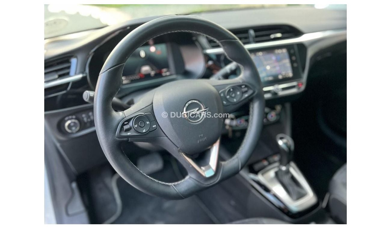 أوبل كورسا OPEL CORSA 2021 GCC PANORAMIC UNDER WARRANTY FULL SERVICE HISTORY