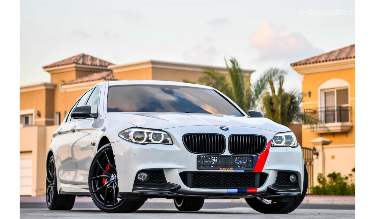 BMW 550i Under Agency Warranty! - GCC - AED 2,820 per month - 0% Downpayment