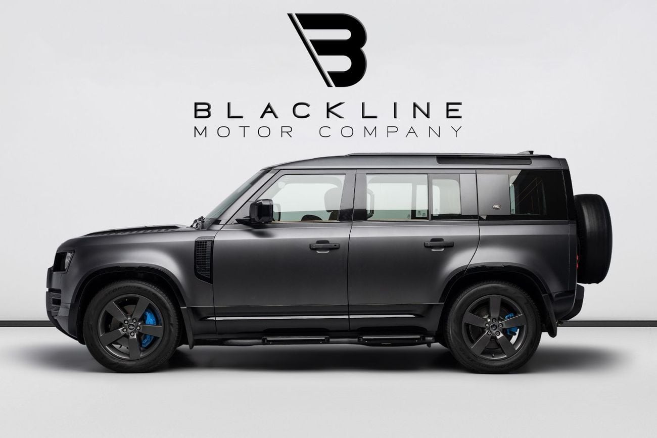Land Rover Defender 110 S P400 BUY NOW, PAY 2027 | THE BLACKLINE STANDARD | 2028 Al Tayer Warranty + Service, GCC