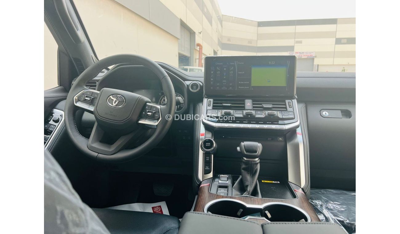 Toyota Land Cruiser 300 3.5L VXR TWIN TURBO FULL OPTION EUROPE SPECIFICATION WITHOUT HEAD-UP DISPLAY