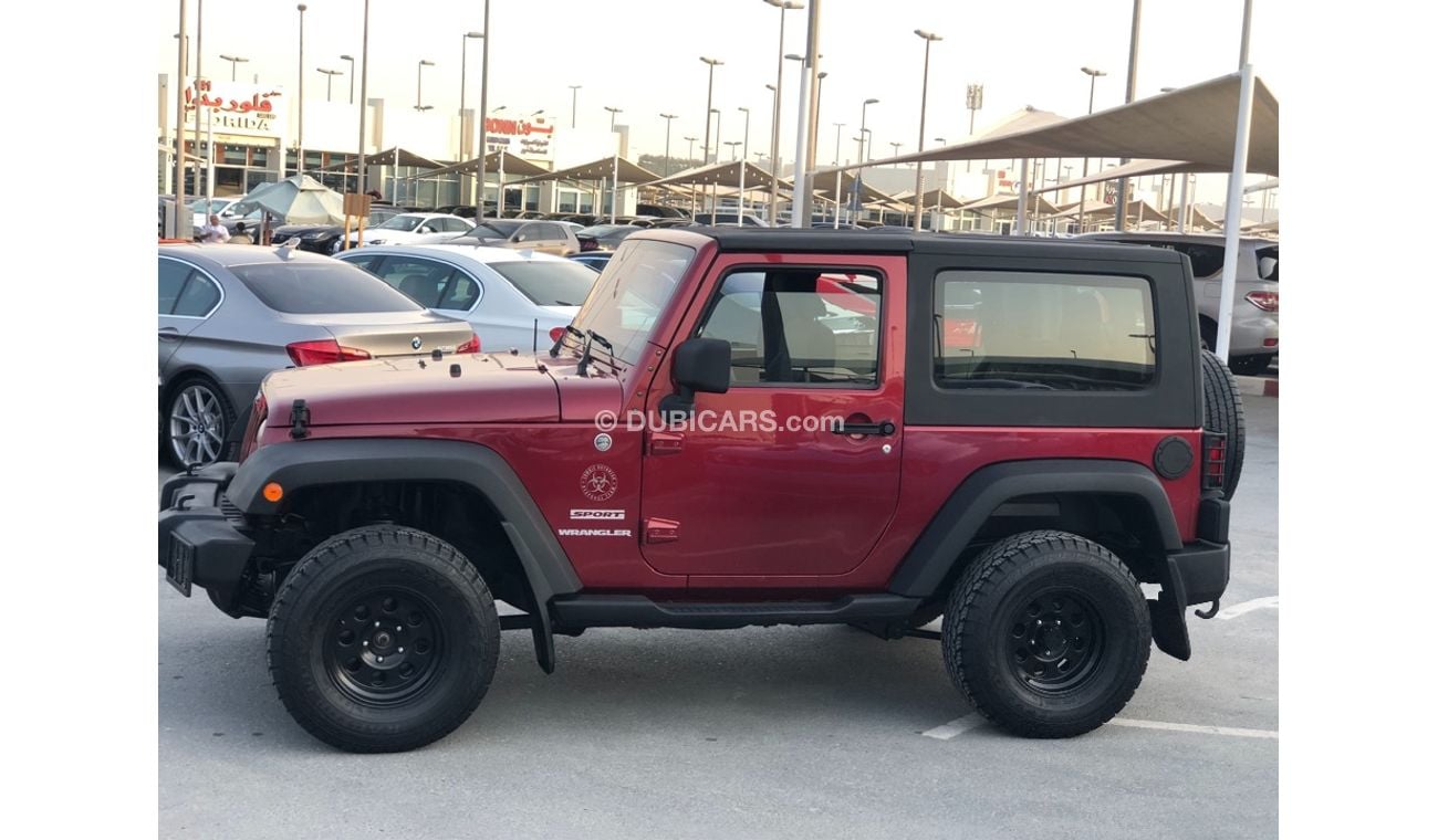 Jeep Wrangler JEEP WRANGLER SPORT MODEL 2012 car perfect condition full option