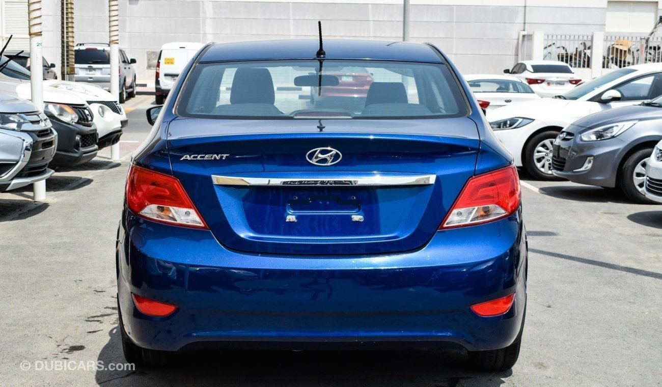 Hyundai Accent Hyundai Accent 2016 blue agency condition without any dye without any accidents strong and durable e