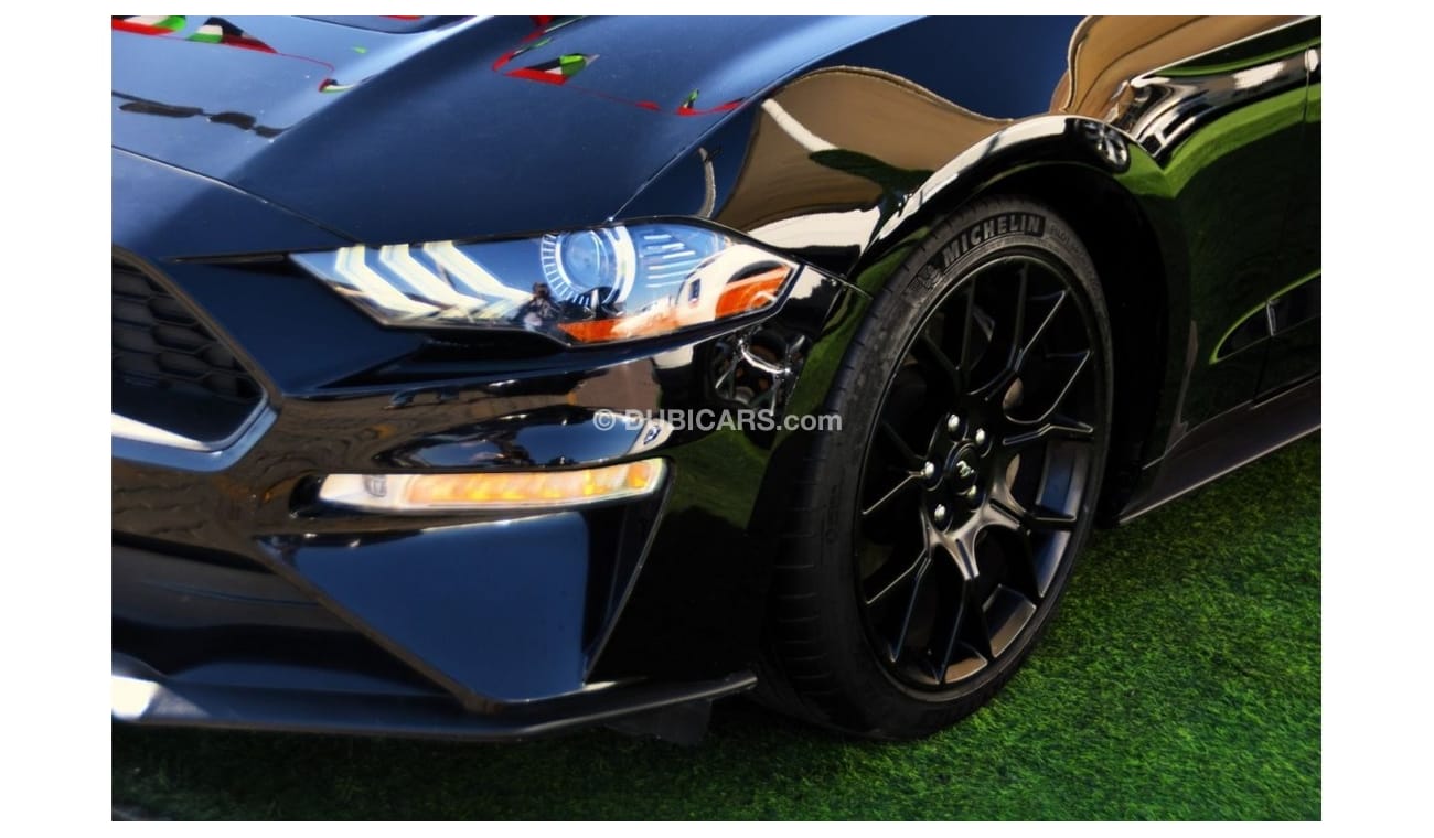 فورد موستانج ايكوبوست بريميوم موستنج ايكو بوست 2018 من غير حوادث تدخل السعودية //عداد الكتروني ديجيتال//رادارات//