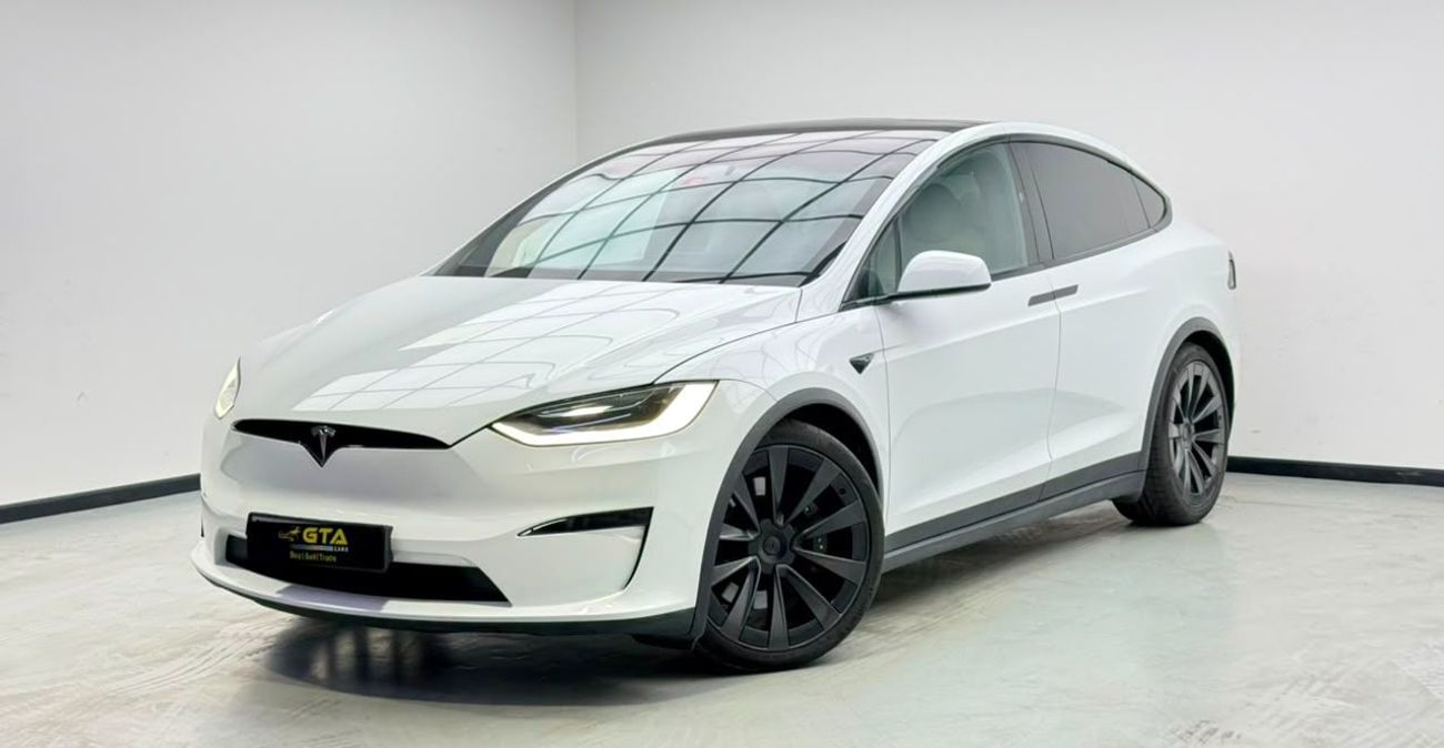 Tesla Model X LONG RANGE 2023 Tesla Model X Long Range, Tesla Warranty+Full Service History, GCC Specs