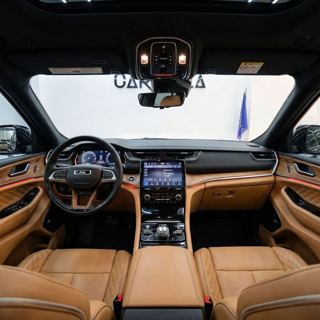 Jeep Grand Cherokee L Summit Reserve 5.7L AED 3,721 / Monthly l Jeep Grand Cherokee 2023 l V8 l 0% Downpayment l GCC Spe