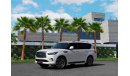 Infiniti QX80 | 3,915 P.M  | 0% Downpayment | Perfect Condition!