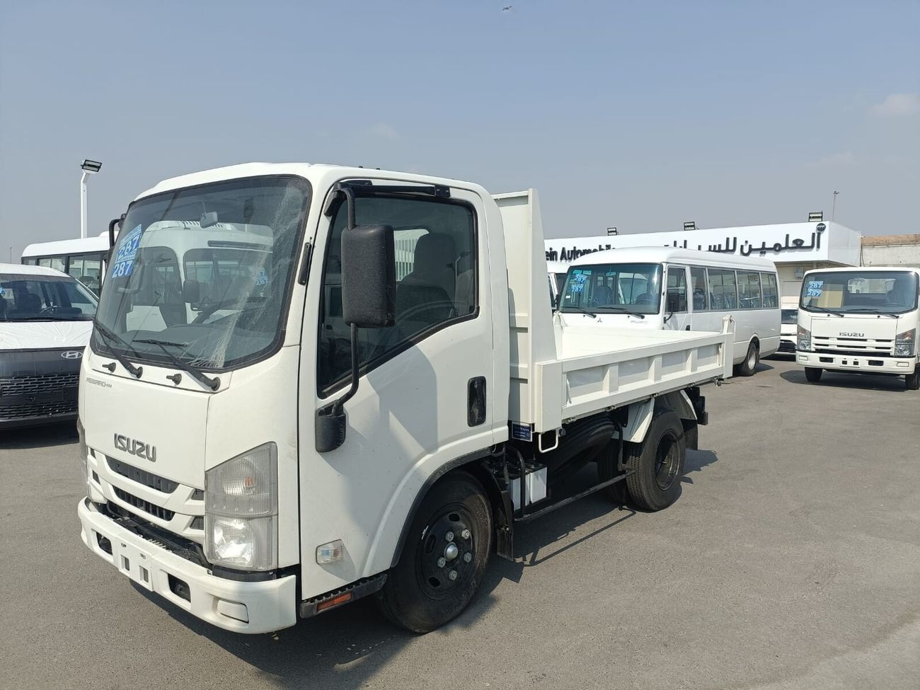 إيسوزو NMR ISUZU NMR DUMP TRUCK, 4570 CC 4-CYLINDER DIESEL ENGINE, MODEL 2025, GVW 4800KG