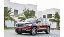 GMC Acadia Agency Warranty! Low Mileage! GCC - AED 1,705 per month - 0% Downpayment