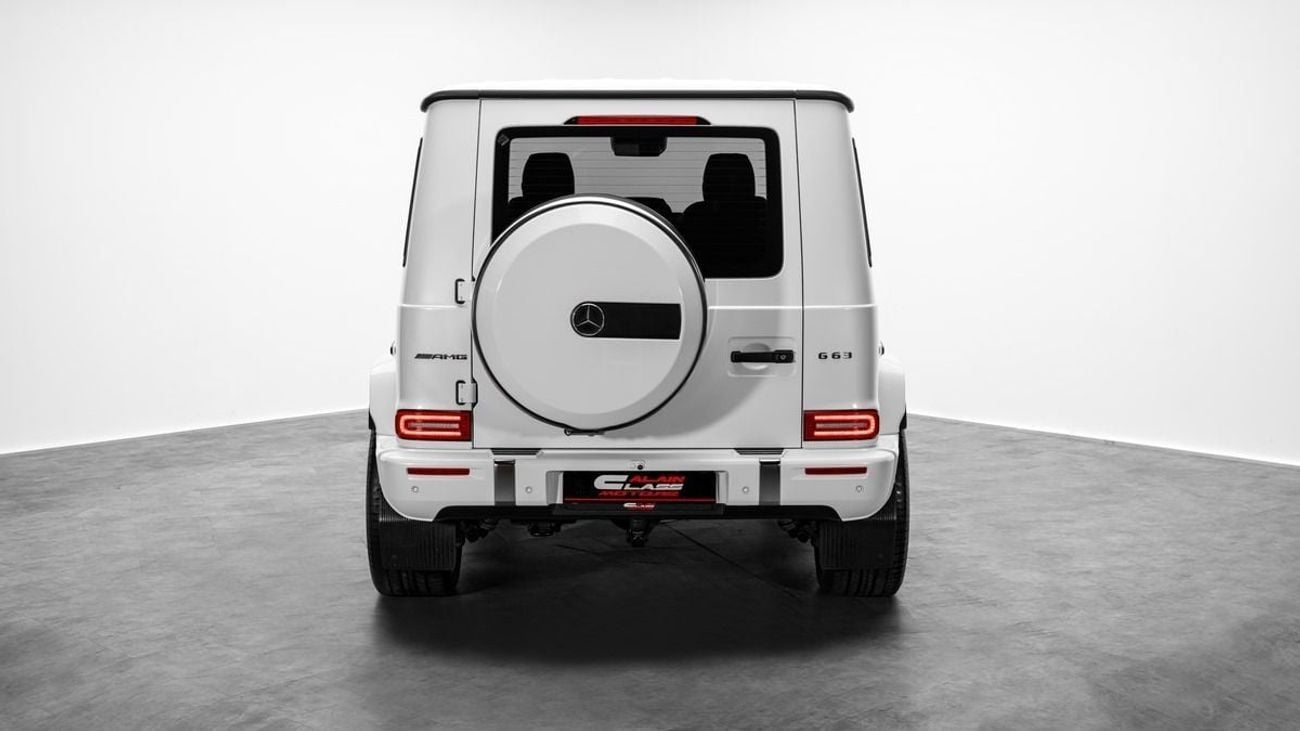 Mercedes-Benz G 63 AMG - 2025 - GCC Specs - Under Warranty and Service Contract