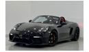 Porsche 718 Spyder 2020 Porsche 718 Spyder, Porsche Warranty Till 2025, Low Kms, GCC Specs