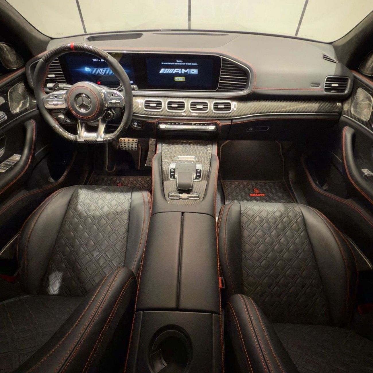 مرسيدس بنز GLS 63 AMG BRABUS Mercedes-Benz GLS 63 AMG 2023 مواصفات الأوروبية