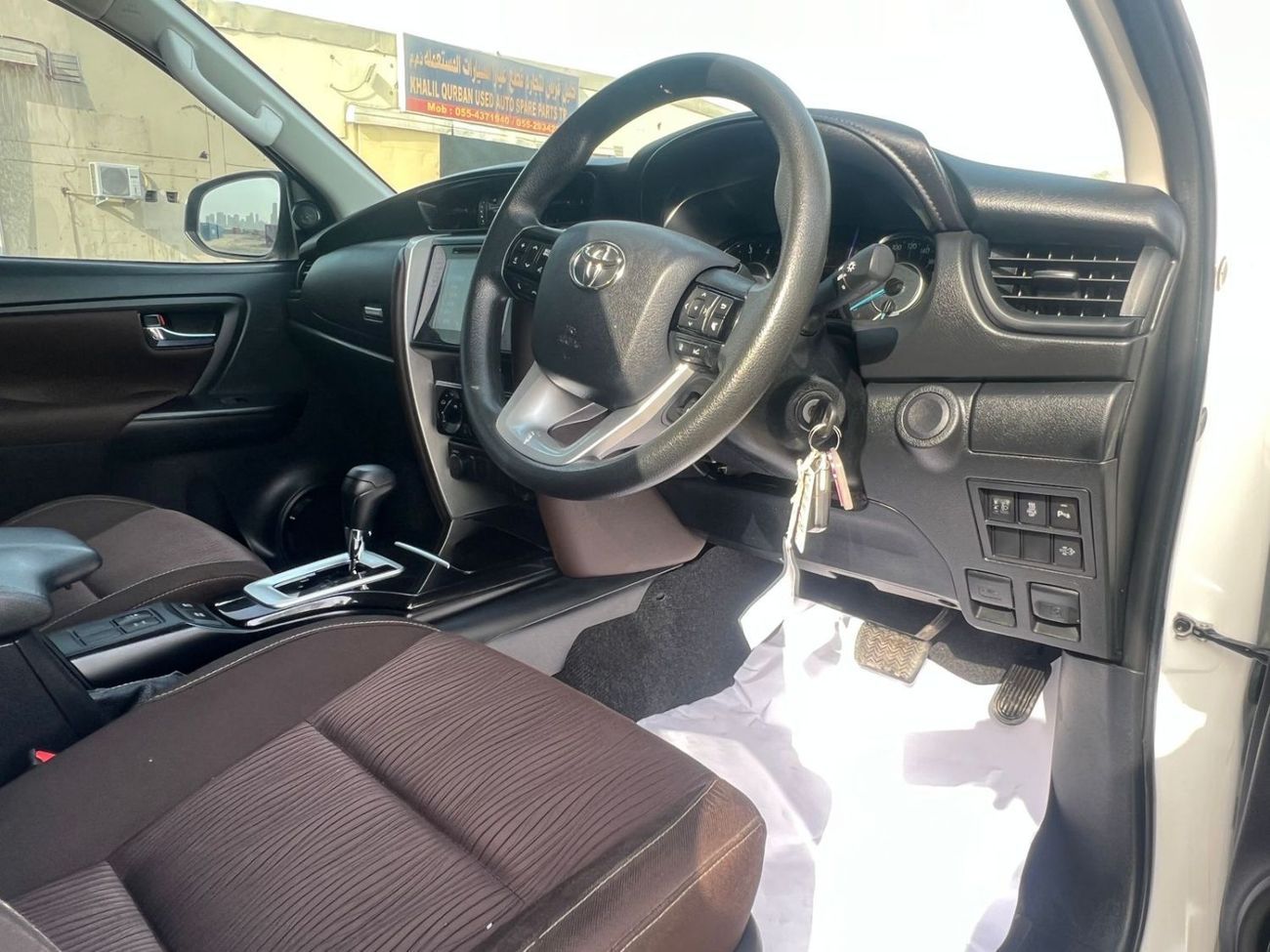 Toyota Fortuner 2024 SHAPE ,DIESEL 2.8 LITER ,RIGHT HAND DRIVE 2020 MODEL