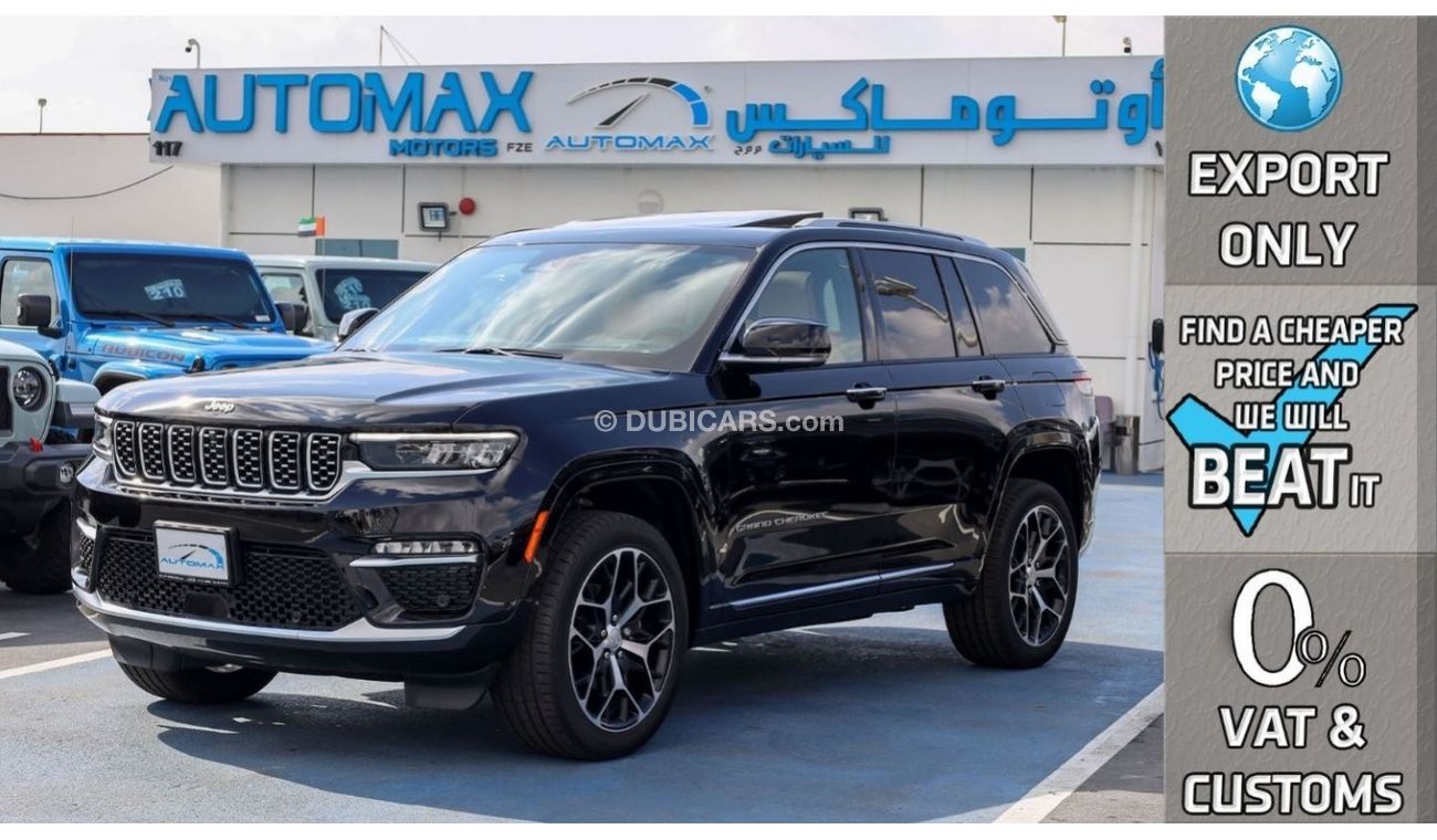 New Jeep Grand Cherokee Summit Reserve Luxury Night Vision , 2023 , 0Km