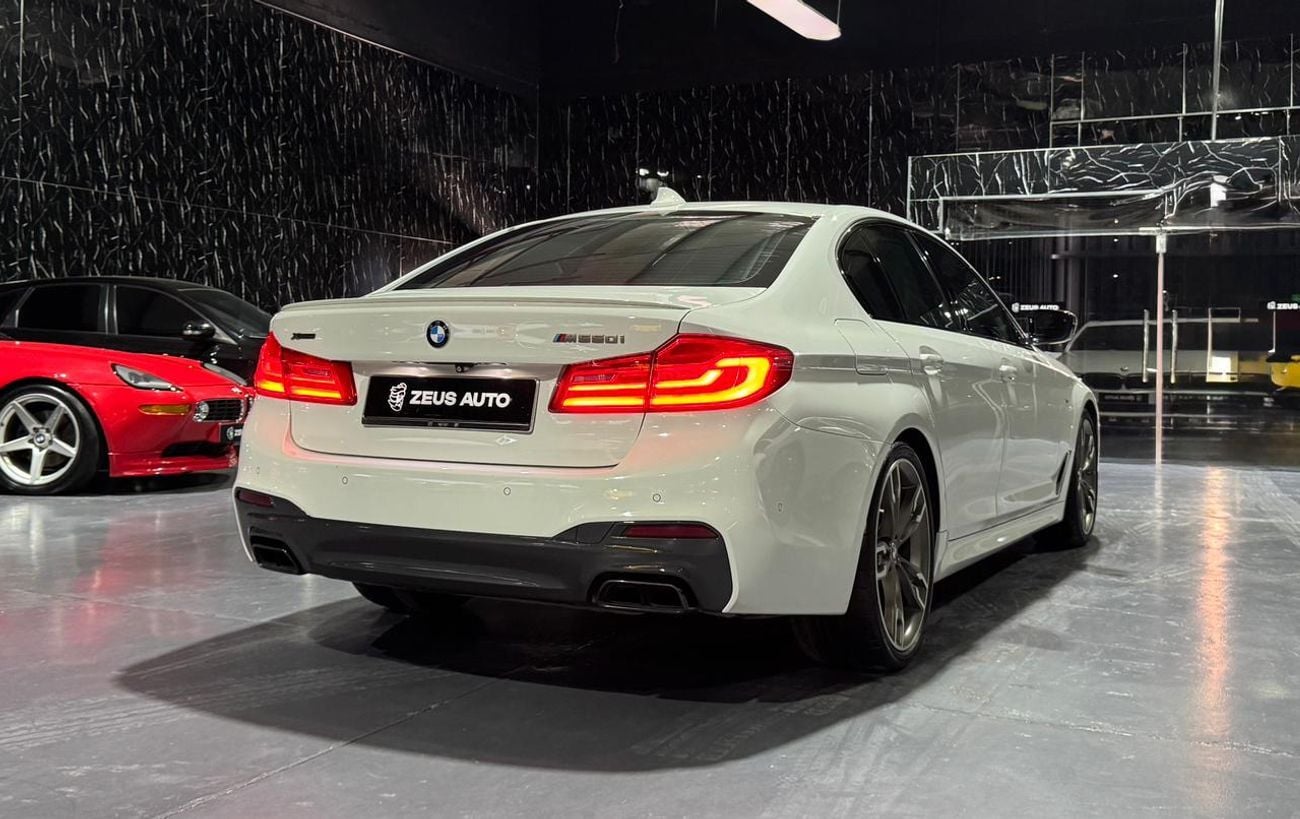 BMW M550i Std 4.4L 4.4 L,V8 | One Owner | Excellent |GCC Specs