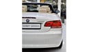 BMW 320i EXCELLENT DEAL for our BMW 320i Convertible ( 2008 Model ) in White Color GCC Specs