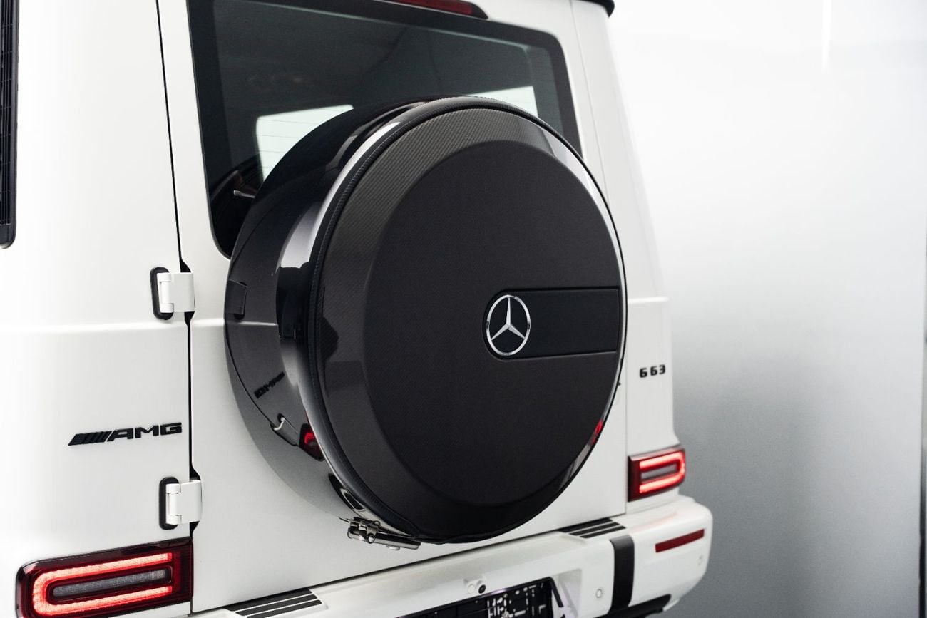 مرسيدس بنز G 63 AMG STANDARD BUY NOW, PAY 2027 | THE BLACKLINE STANDARD | 2030 Mercedes Warranty + Service Contract, GCC