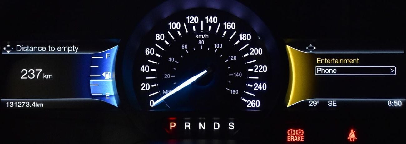 Ford Edge EXCELLENT DEAL for our Ford Edge SEL AWD ( 2018 Model ) in Grey Color GCC Specs