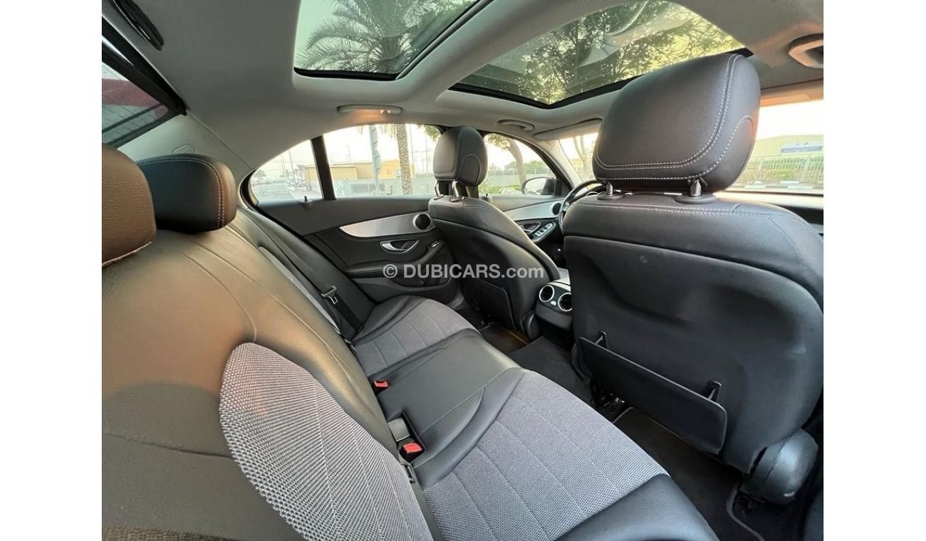 Mercedes-Benz C 200 Std MERCEDES BENZ C200 2.0L 2015 GCC FULL OPTION FULL SERVICE HISTORY GARGASH AGENCY