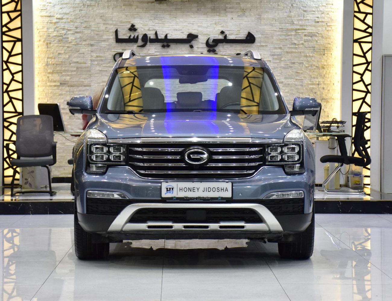 جي إي سي GS 8 EXCELLENT DEAL for our GAC GS8 i4WD 320T ( 2020 Model ) in Blue Color GCC Specs