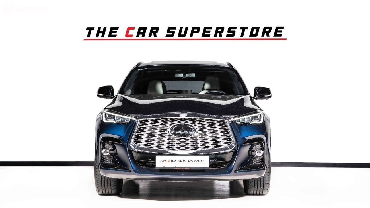 إنفينيتي QX55 2022 - INFINITI QX55 - SENSORY - FULL OPTION - GCC - AGENCY WARRANTY UNTIL 2027 - SERVICE CONTRACT
