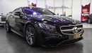 مرسيدس بنز S 63 AMG كوبيه 4 Matic