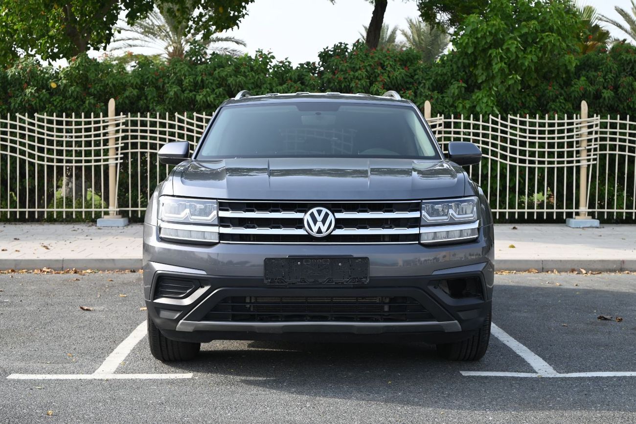 Volkswagen Teramont S Trendline 3.6L - 0% DP - GCC SPECS - VOLKSWAGEN TERAMONT 4WD - FIRST OWNER