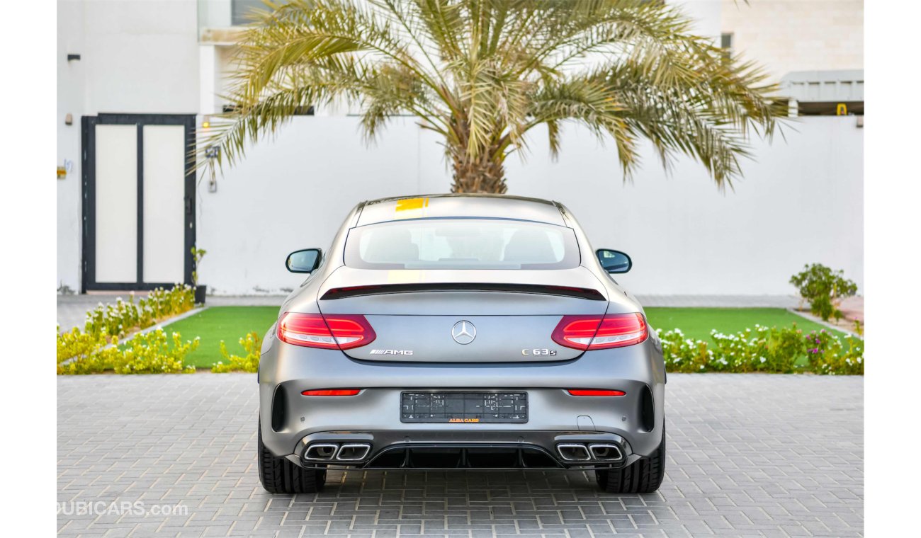 مرسيدس بنز C 63 كوبيه AMG Edition 1 - Agency Warranty & Service Contract! - Only AED 5,855 PM! - 0% DP