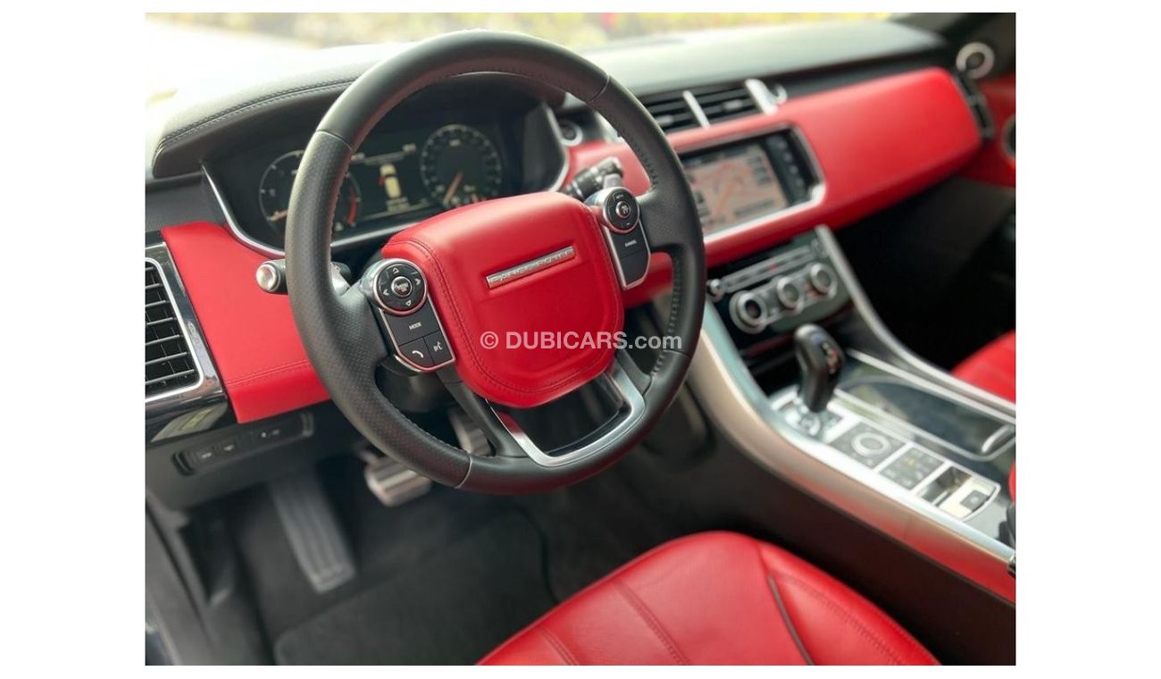 Land Rover Range Rover RANGE ROVER SPORT 2016 GCC V8 SUPER CHARGED FULL OPTIONS WITH ONE YEAR WARRANTY