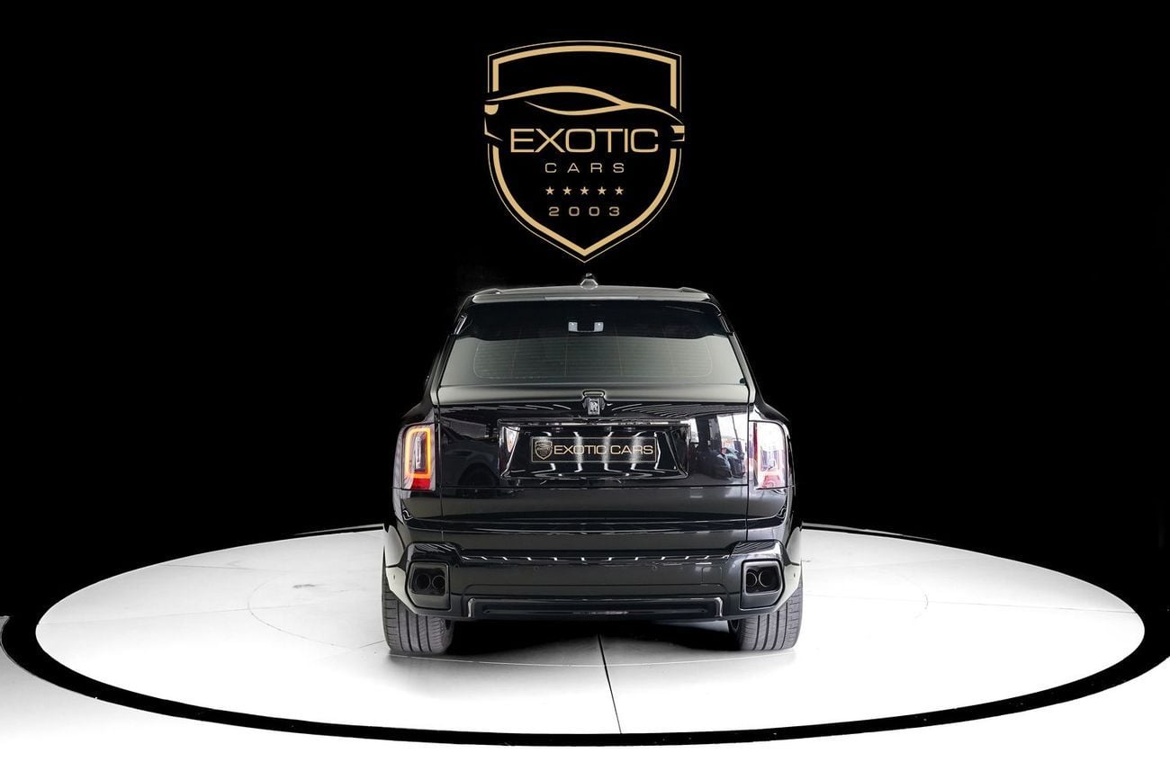Rolls Royce Cullinan BLACK BADGE