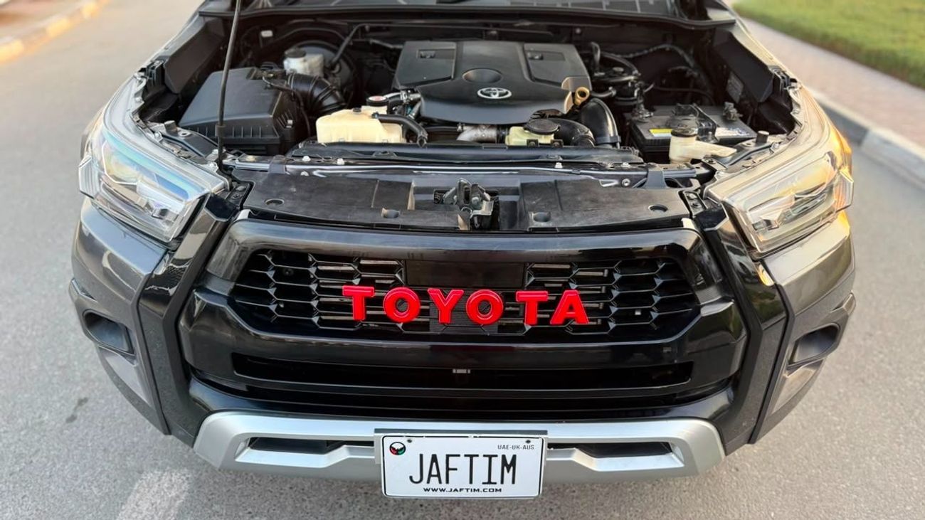 Toyota Hilux 2020 | 2.8L DIESEL | AT | RHD | MODIFIED TO GR SPORTS | ROOF MOUNTED LED LIGHTS | HEAVY 4X4 SPORTS B