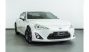 Toyota 86 2015 Toyota GT86 Manual / Full Toyota Service History / One Owner from New