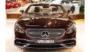 مرسيدس بنز S 650 MAYBACH CABRIOLET 1 OF 300 | 2018 | WARRANTY | V12