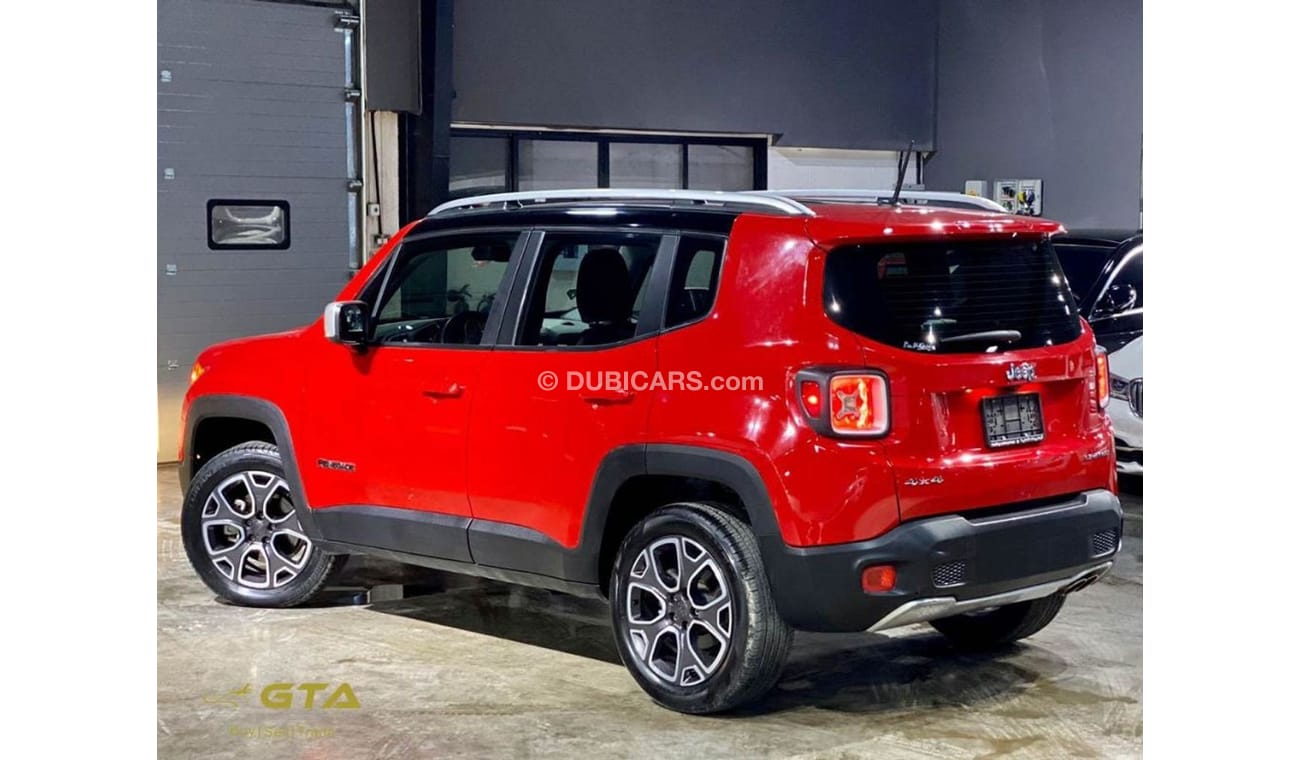 Jeep Renegade 2015 Jeep Renegade Limited, Warranty, Full Jeep History, GCC