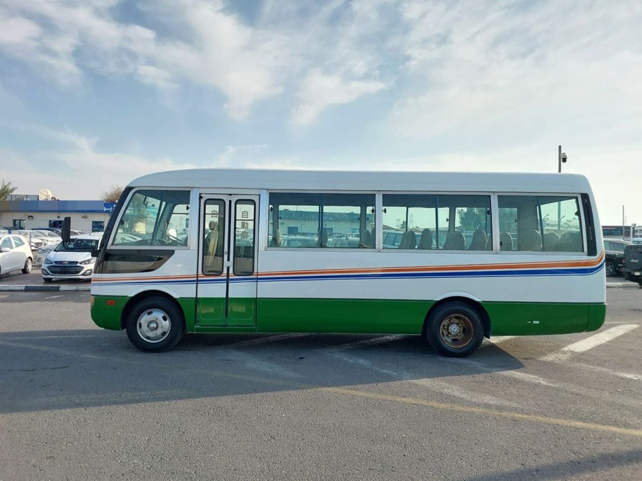Mitsubishi Rosa MITSUBISHI ROSA BUS RHD 2001 MODEL 5.2 L DIESEL MANUAL(PM01614)