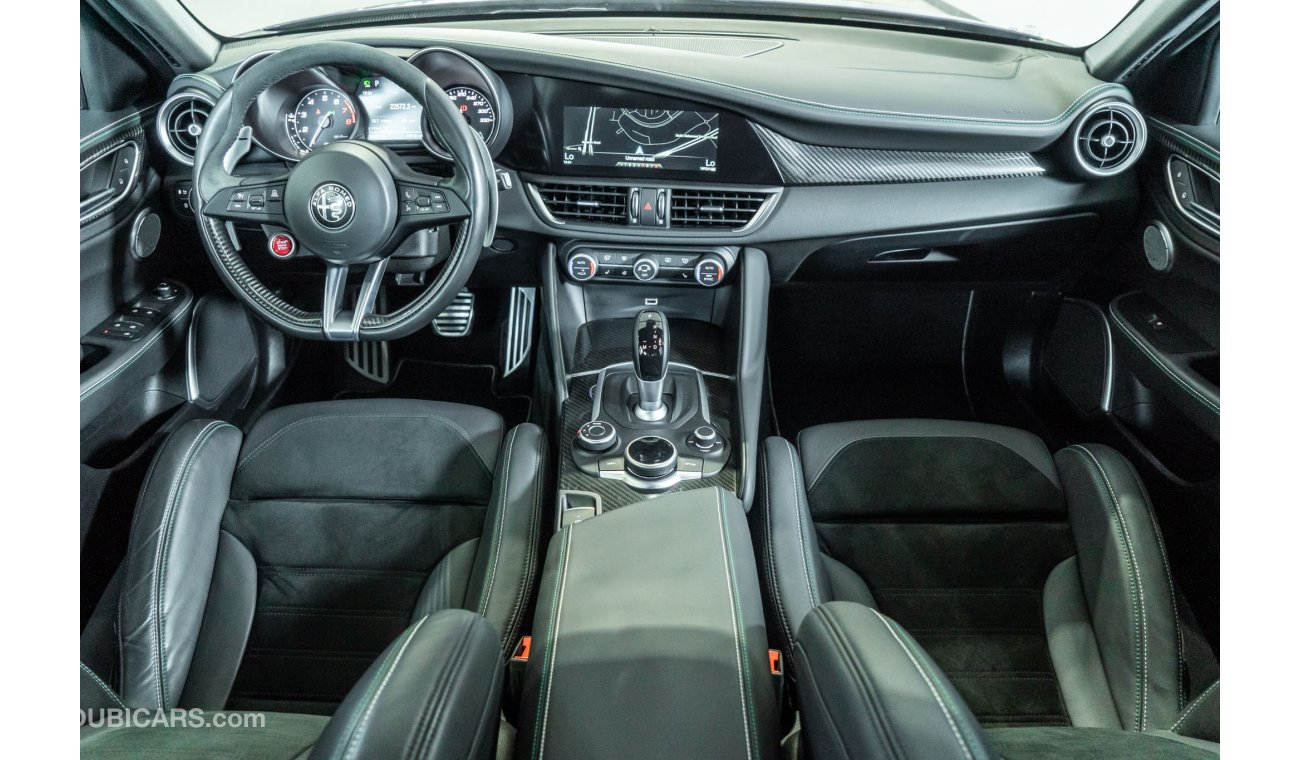 ألفا روميو جوليا 2019 Alfa Romeo Giulia Quadrifoglio / 510 hp / 5 Yrs. 120k kms Warranty & Service Pack