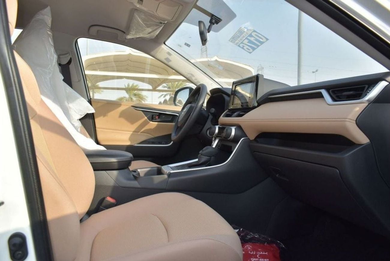 تويوتا راف ٤ XLE 2.0L , 4WD, SUV, MULTIMEDIA STEERING, WHITE COLOR FOR EXPORT, MODEL 2023