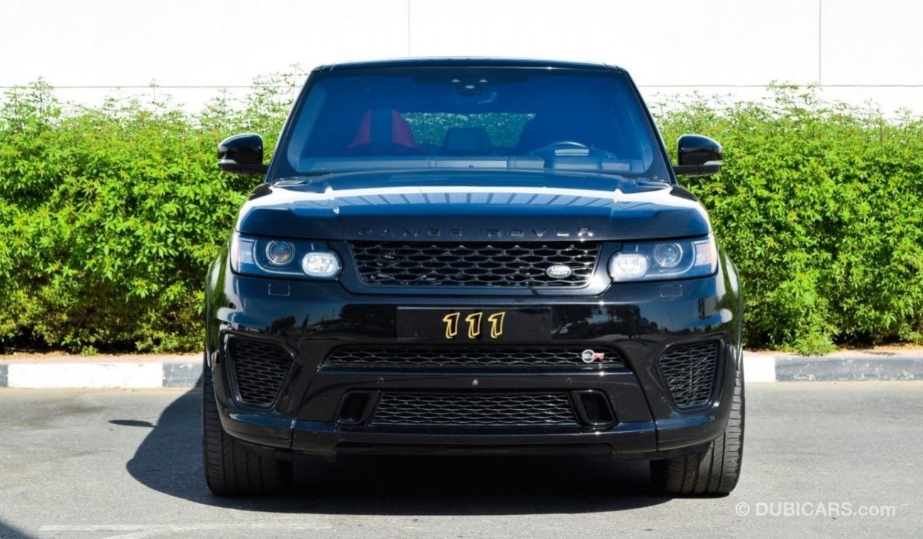 Land Rover Range Rover Sport SVR / European Specifications