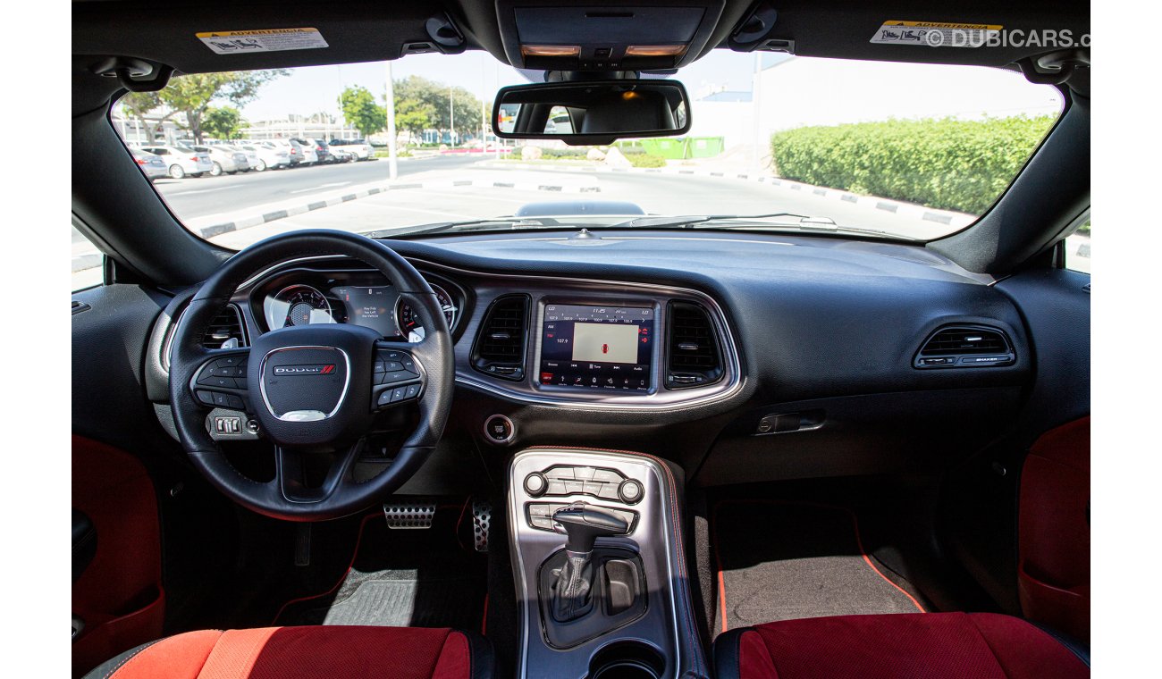 Dodge Challenger 2018 - GCC - ASSIST AND FACILITY IN DOWN PAYMENT - 2725 AED/MONTHLY