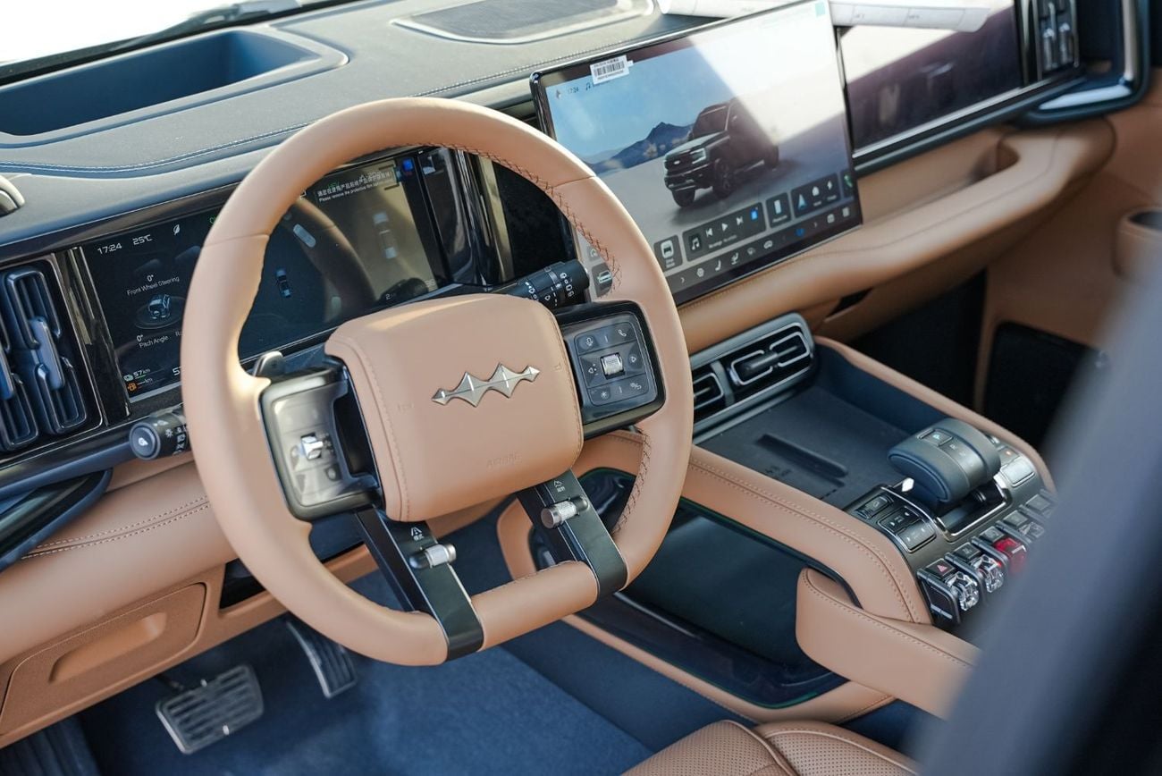 بي واي دي ليوبارد 5 2025 Leoprad 5 New Ultra edition 211Km 2-Difflock Black in Brown 0km