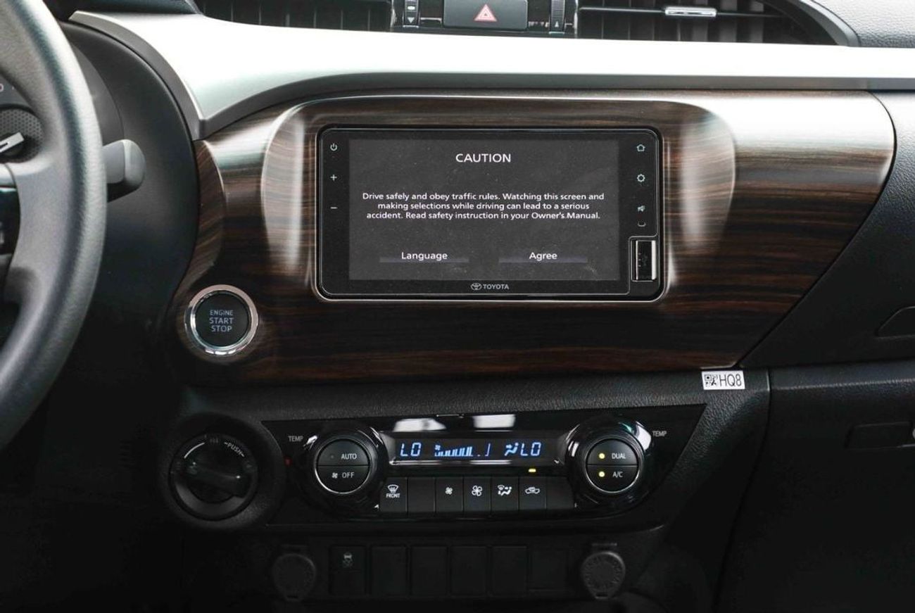 تويوتا هيلوكس HI 2.7L - ATTITUDE BLACK inside BLACK | Export Only