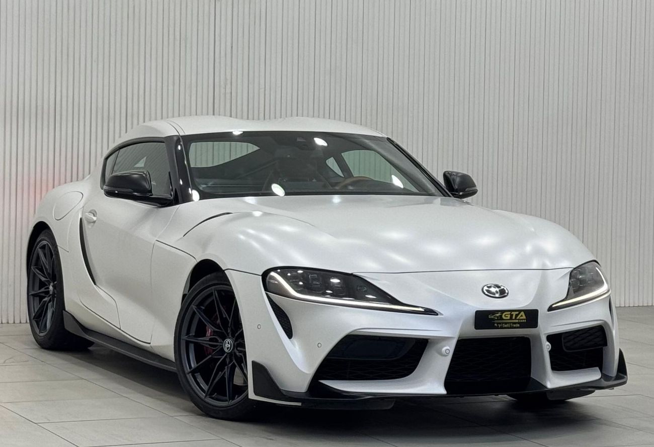 تويوتا سوبرا GR 3.0L A/T 2023 Toyota Supra GR, 2026 Toyota Warranty, Toyota Service Pack, Carbon Fiber Package, L