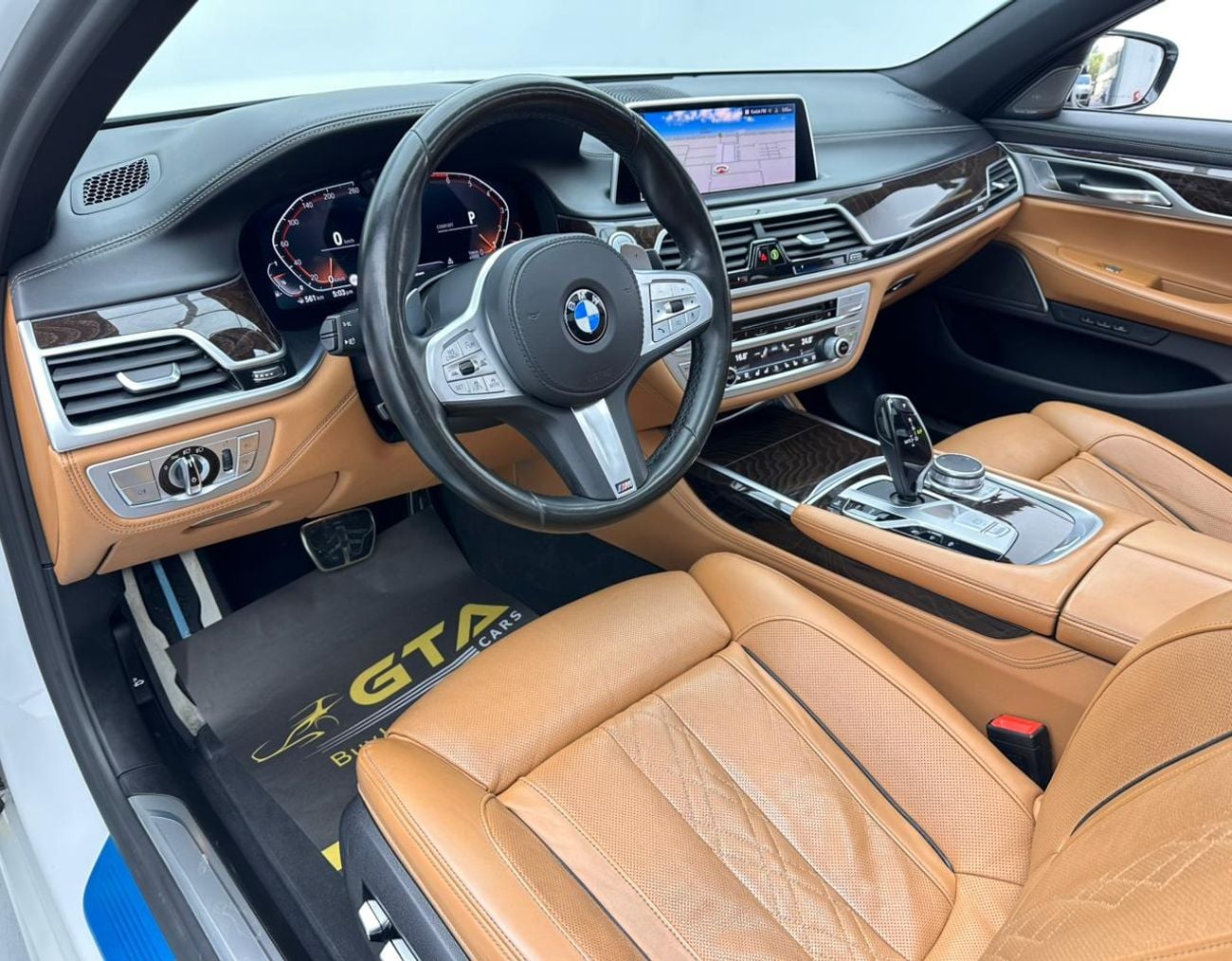BMW 730Li 2021 BMW 730Li M-Sport M-Kit, 1 Year Warranty Unlimited Km, Full Service History, GCC