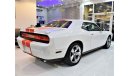 Dodge Challenger FULL SERVICE HISTORY! Dodge Challenger 2013 Model!! in White Color! GCC Specs