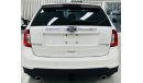 Ford Edge GCC .. FSH .. Original Paint … Prefect Condition .. Limited