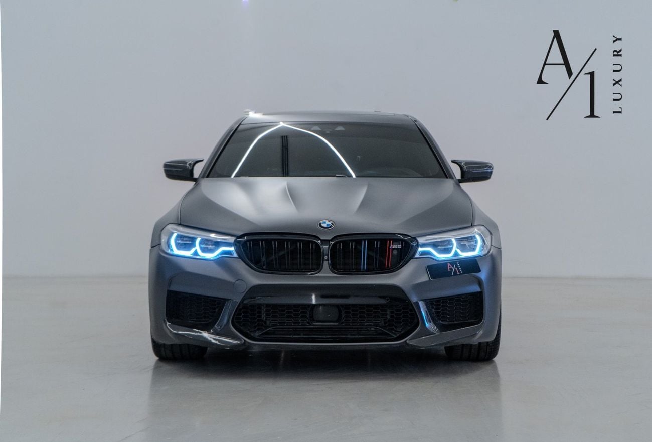 BMW M5 Std 4.4L 2018 BMW M5, Full Service History In Bmw, Fully Loaded, GCC Specs