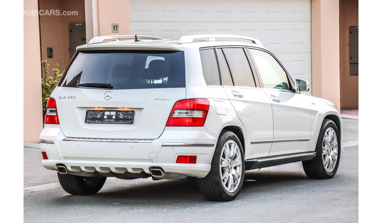 Mercedes-Benz GLK 350 2012 GCC under Warranty with Zero downpayment.